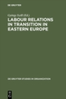 Image for Labour Relations in Transition in Eastern Europe