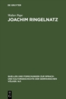 Image for Joachim Ringelnatz: Parodie und Selbstparodie in Leben und Werk. Mit einer Joachim-Ringelnatz-Bibliographie und einem Verzeichnis seiner Briefe : 62