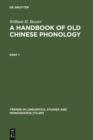 Image for A Handbook of Old Chinese Phonology