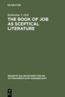 Image for The Book of Job as Sceptical Literature