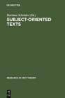 Image for Subject-oriented Texts: Languages for Special Purposes and Text Theory