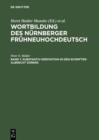 Image for Substantiv-Derivation in den Schriften Albrecht Durers: Ein Beitrag zur Methodik historisch-synchroner Wortbildungsanalysen