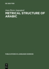 Image for Metrical Structure of Arabic : 35