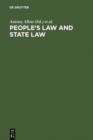 Image for People&#39;s Law and state law: the Bellagio papers