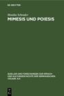 Image for Mimesis Und Poiesis: Poetologische Studien Zum Bildungsroman