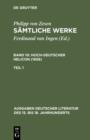 Image for Philipp von Zesen: Samtliche Werke. Bd 10: Hoch-deutscher Helikon (1656). Bd 10/Tl 1 : [71]