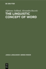 Image for Linguistic Concept of Word: Analytic Bibliography