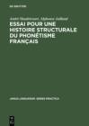 Image for Essai pour une histoire structurale du phonetisme francais