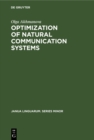 Image for Optimization of Natural Communication Systems