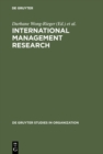 Image for International Management Research: Looking to the Future