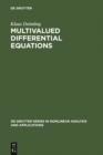Image for Multivalued Differential Equations