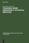 Image for Towards More Democracy in Social Services: Models of Culture and Welfare : 6