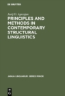 Image for Principles and Methods in Contemporary Structural Linguistics