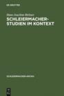 Image for Schleiermacher-Studien im Kontext