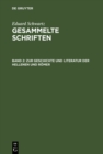 Image for Zur Geschichte und Literatur der Hellenen und Romer : Band2.