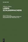 Image for Schleiermachers System als Philosophie und Theologie