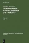 Image for Comparative Austronesian Dictionary: An Introduction to Austronesian Studies