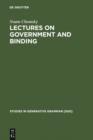 Image for Lectures on government and binding: the Pisa lectures