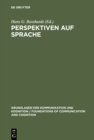 Image for Perspektiven auf Sprache: Interdisziplinare Beitrage zum Gedenken an Hans Hormann