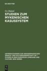 Image for Studien zum mykenischen Kasussystem : 7