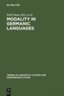 Image for Modality in Germanic languages: historical and comparative perspectives