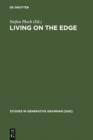 Image for Living on the Edge: 28 Papers in Honour of Jonathan Kaye
