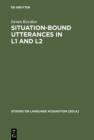 Image for Situation-Bound Utterances in L1 and L2 : 19