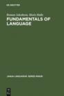 Image for Fundamentals of Language : 1