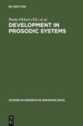Image for Development in Prosodic Systems