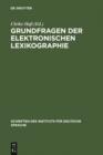 Image for Grundfragen der elektronischen Lexikographie: elexiko - das Online-Informationssystem zum deutschen Wortschatz