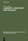 Image for Ladezeit, Loschzeit und Eilgeld