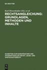 Image for Rechtsangleichung: Grundlagen, Methoden und Inhalte: Deutsch-Japanische Perspektiven : 10