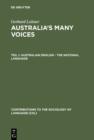Image for Australia&#39;s many voices: Australian English - the national language