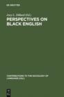 Image for Perspectives on Black English