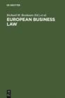 Image for European Business Law: Legal and Economic Analyses on Integration and Harmonization