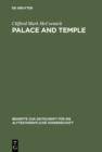 Image for Palace and Temple: A Study of Architectural and Verbal Icons