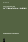 Image for Internationalismen II: Studien zur interlingualen Lexikologie und Lexikographie