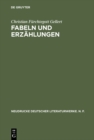 Image for Fabeln und Erzahlungen: Historisch-kritische Ausgabe