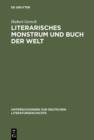 Image for Literarisches Monstrum und Buch der Welt: Grimmelshausens Titelbild zum >>Simplicissimus Teutsch