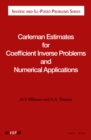 Image for Carleman Estimates for Coefficient Inverse Problems and Numerical Applications