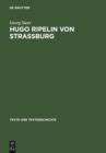 Image for Hugo Ripelin von Strassburg: Zur Rezeptions- und Wirkungsgeschichte des &quot;Compendium theologicae veritatis&quot; im deutschen Spatmittelalter