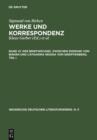 Image for Der Briefwechsel zwischen Sigmund von Birken und Catharina Regina von Greiffenberg: Teil 1: Die Texte. Teil 2.: Apparate und Kommentare