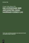 Image for Die Hypostase der Archonten (Nag-Hammadi-Codex II,4): Neu herausgegeben, ubersetzt und erklart : 156