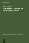 Image for Die Konstruktion des Endlichen: Schleiermachers Philosophie der Wechselwirkung : 67