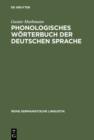 Image for Phonologisches Worterbuch der deutschen Sprache : 163