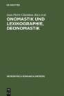 Image for Onomastik und Lexikographie, Deonomastik. : 18