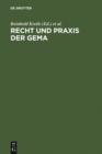 Image for Recht und Praxis der GEMA: Handbuch und Kommentar