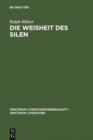 Image for Die Weisheit des Silen: Heinrich Heine und die Kritik des Lebens