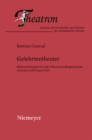 Image for Gelehrtentheater: Buhnenmetaphern in der Wissenschaftsgeschichte zwischen 1870 und 1914 : 41