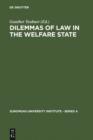 Image for Dilemmas of Law in the Welfare State